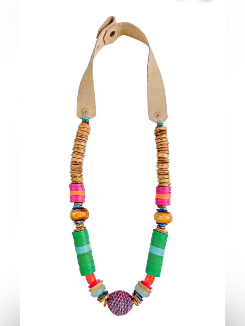 Twine and Twig Stacked Classic Necklace Tropic